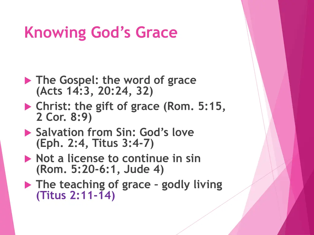knowing god s grace 5