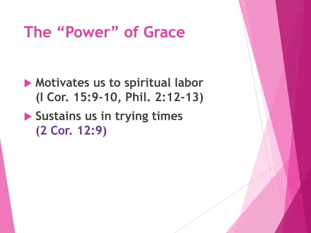 the power of grace 1