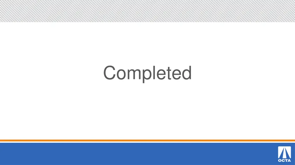 completed