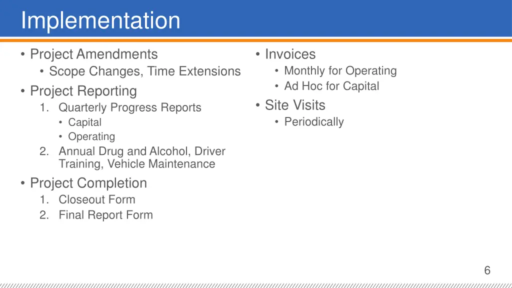 implementation