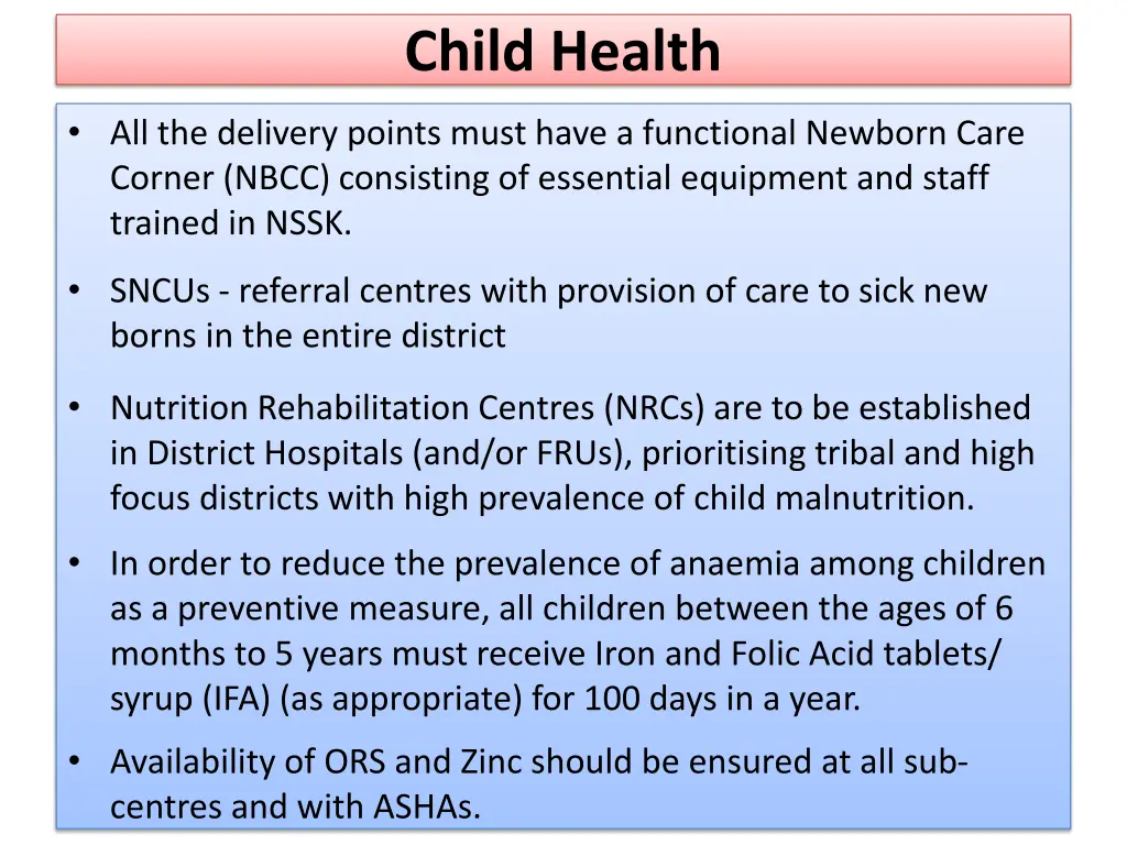 child health