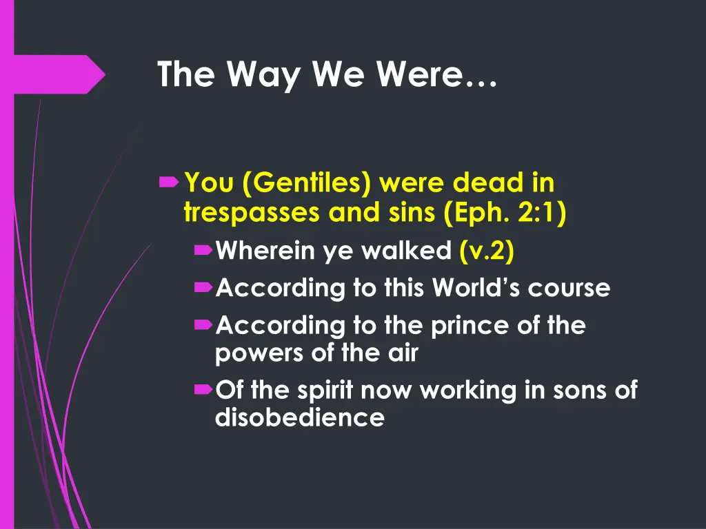 the way we were