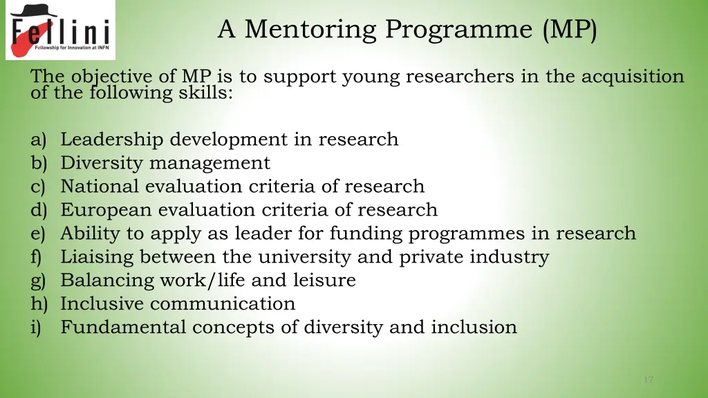 a mentoring programme mp 3