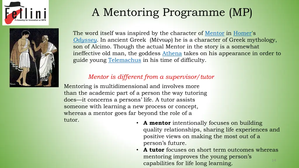a mentoring programme mp