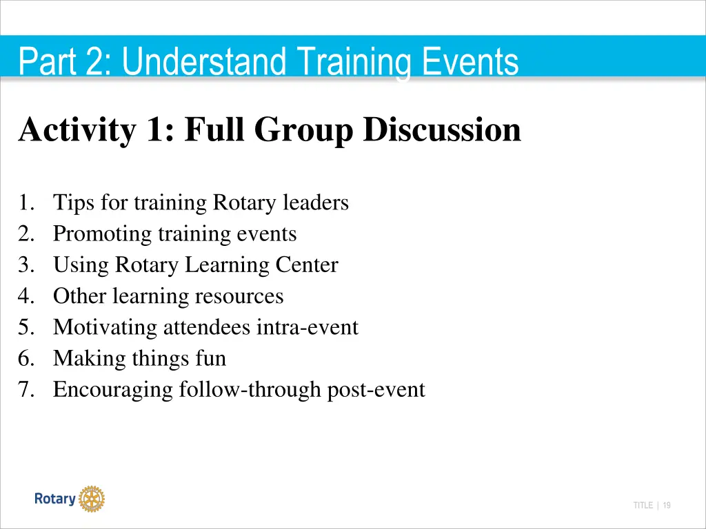 part 2 understand training events 3