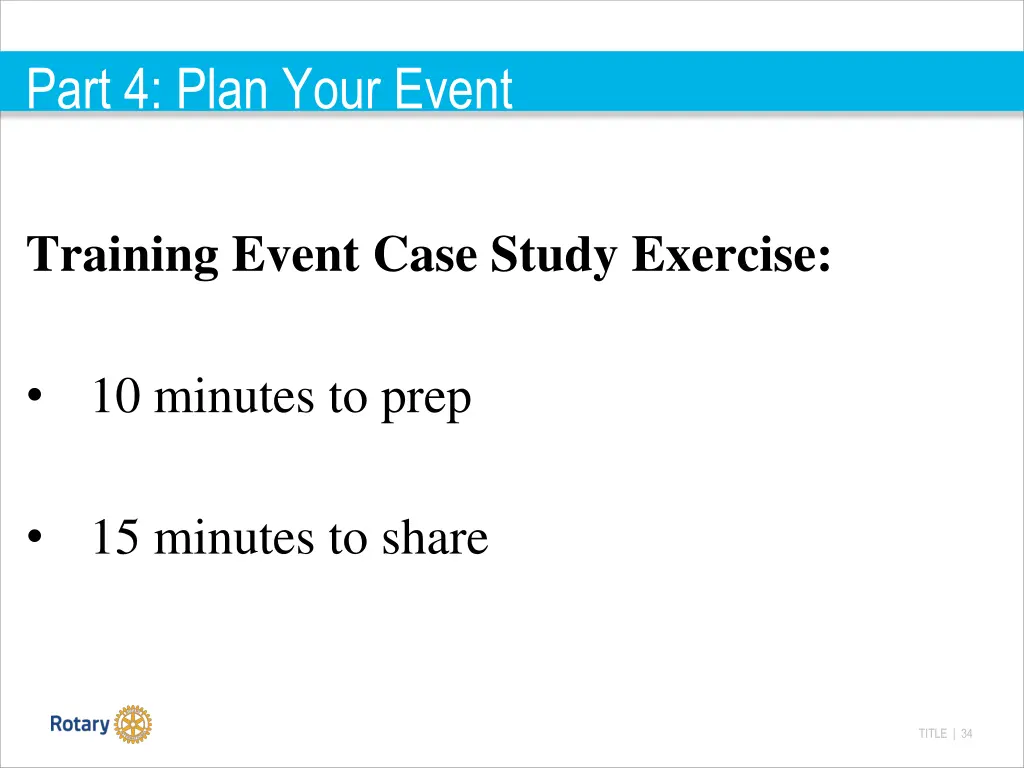 part 4 plan your event 1