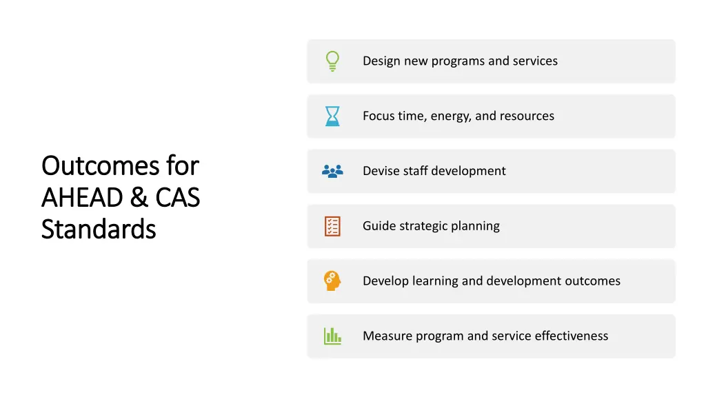 design new programs and services
