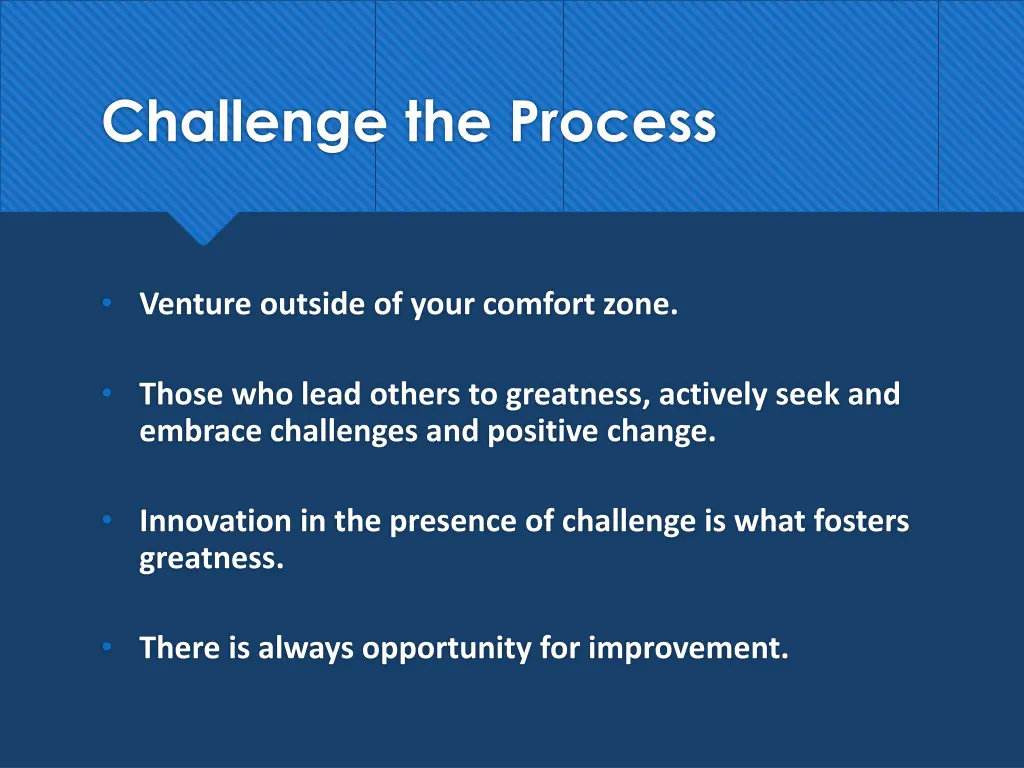 challenge the process