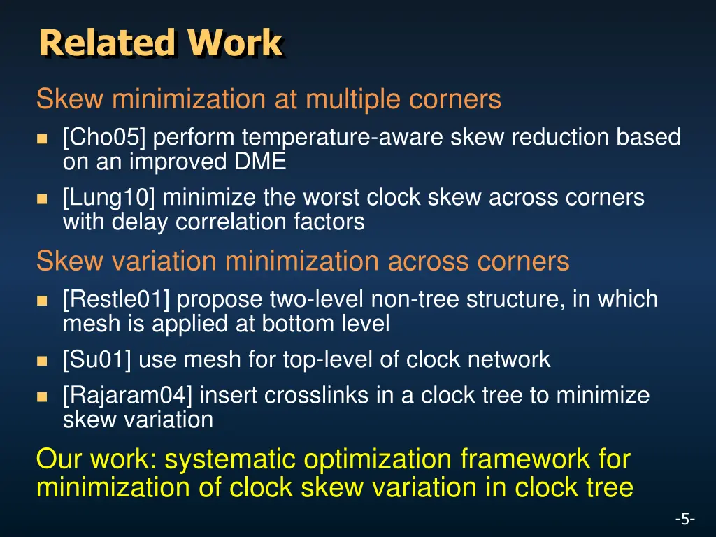 related work