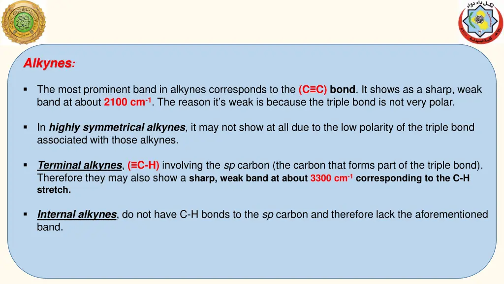 alkynes