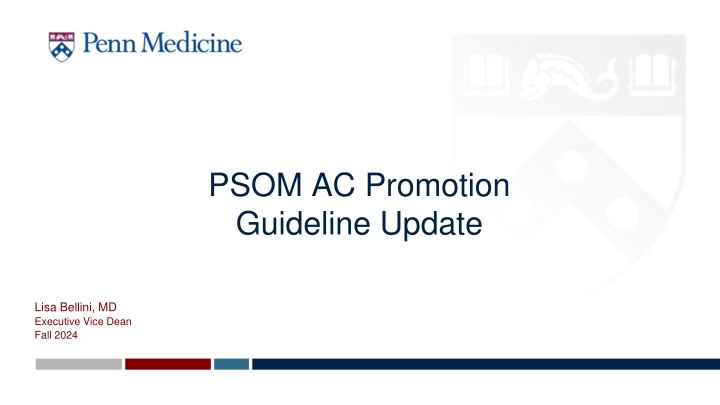 psom ac promotion guideline update