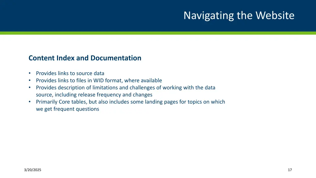 navigating the website 3