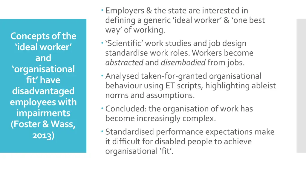 employers the state are interested in defining