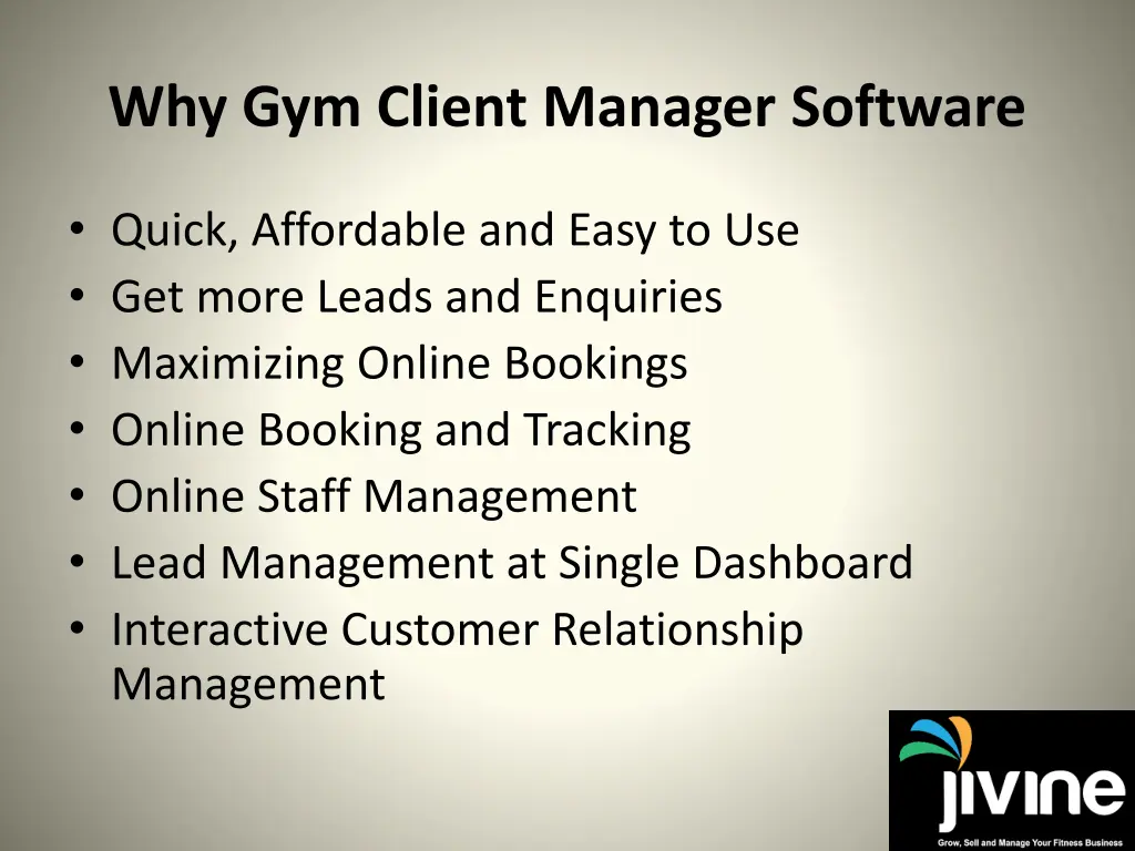 why gym client manager software