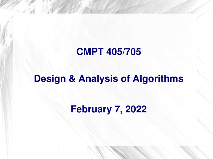 cmpt 405 705