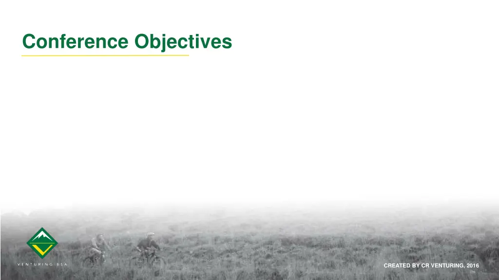 conference objectives