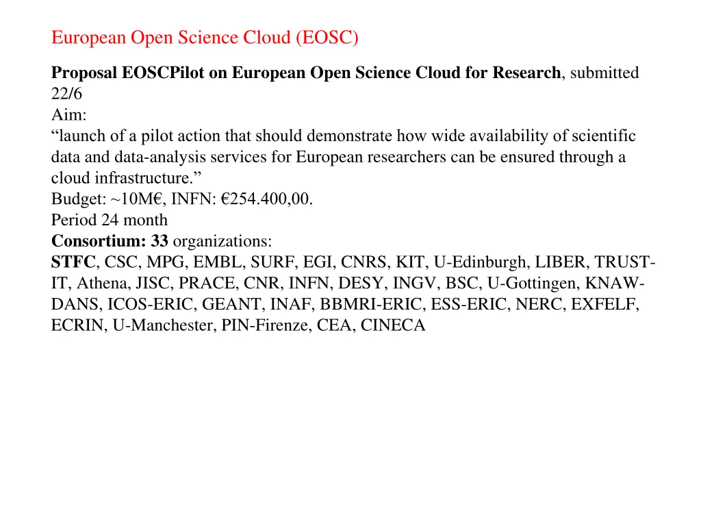 european open science cloud eosc