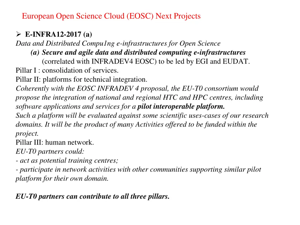 european open science cloud eosc next projects