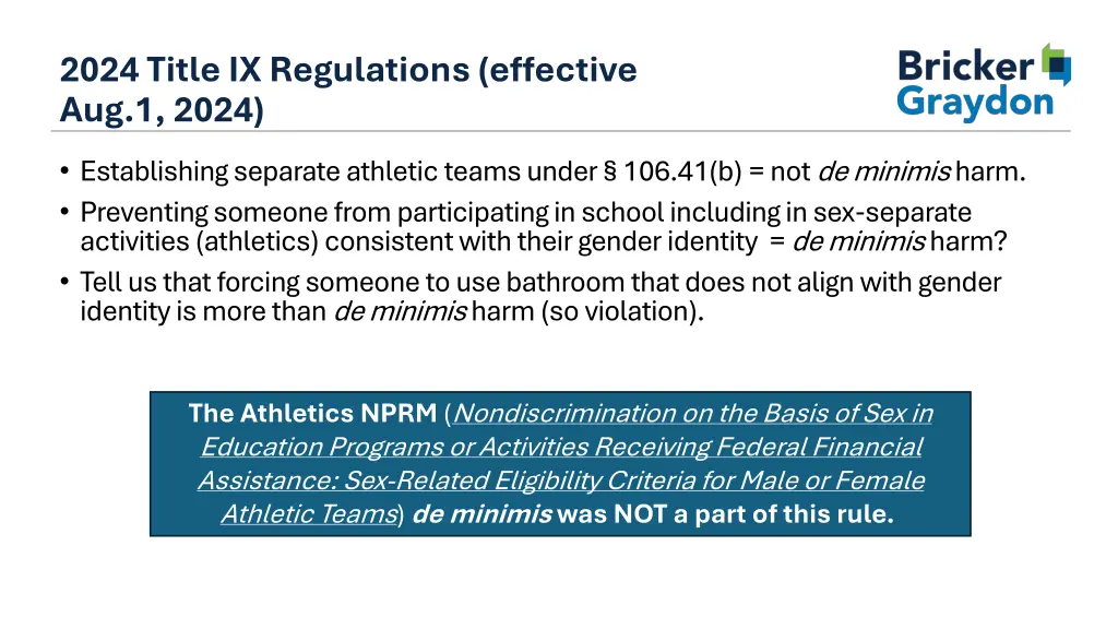 2024 title ix regulations effective aug 1 2024