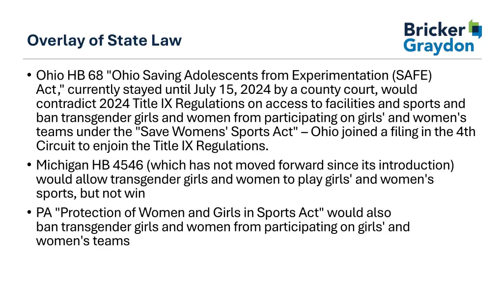 overlay of state law