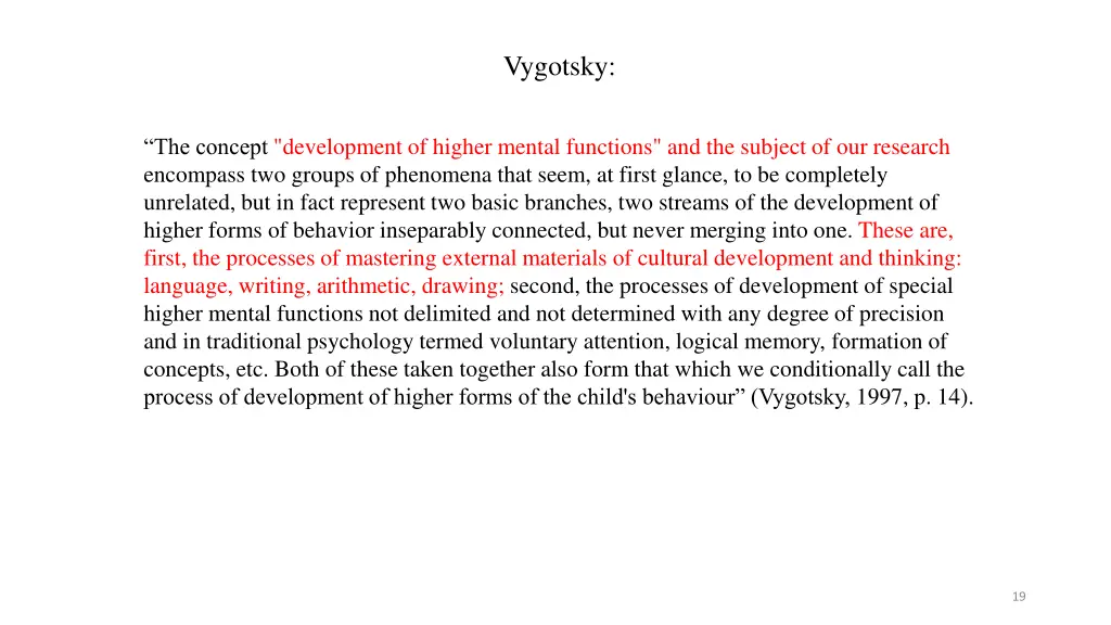 vygotsky 1