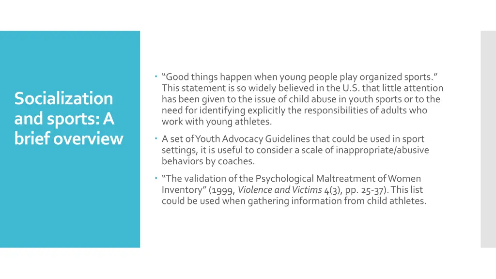 good things happen when young people play