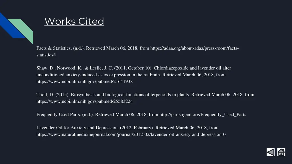 works cited