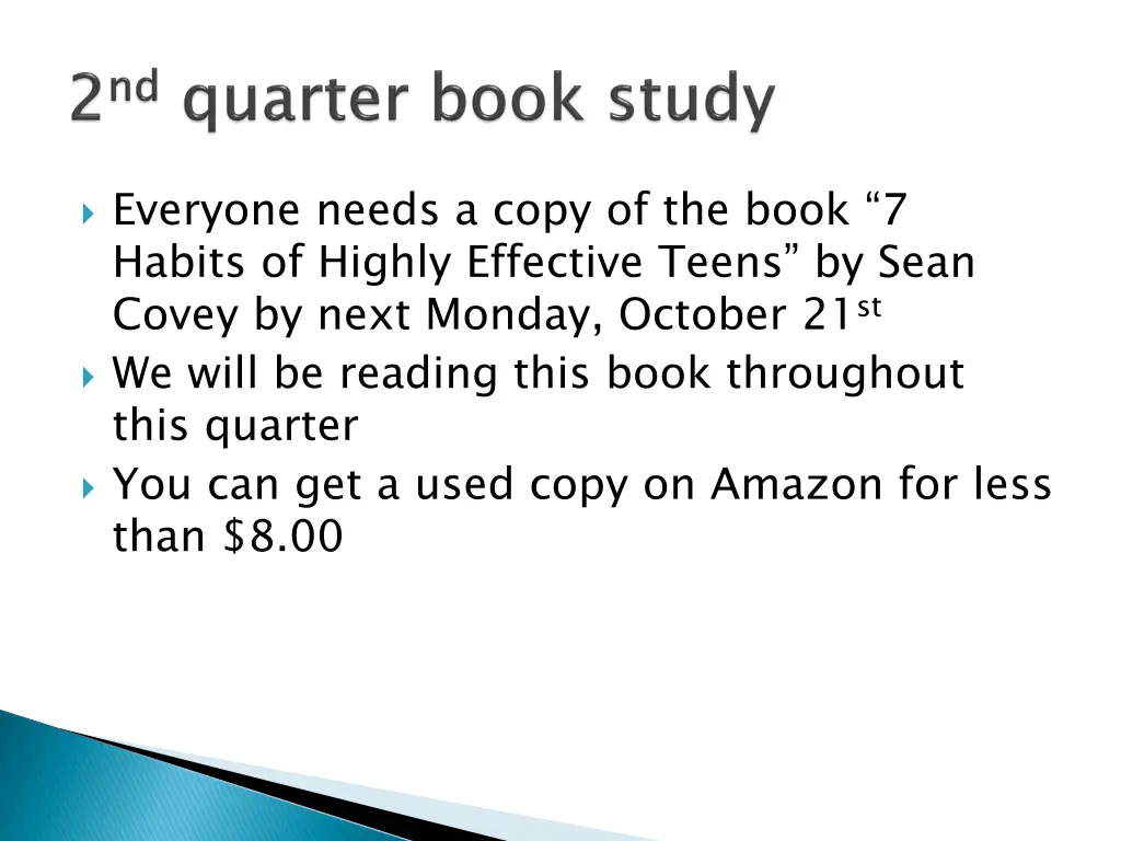 everyone needs a copy of the book 7 habits