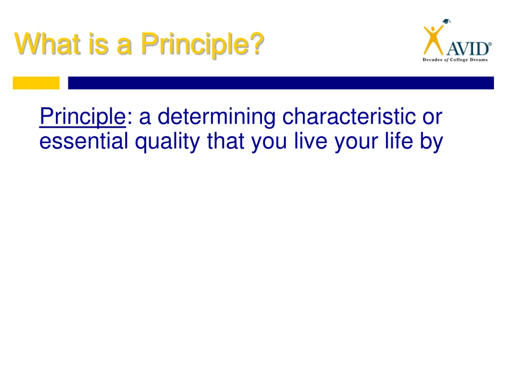 what is a principle