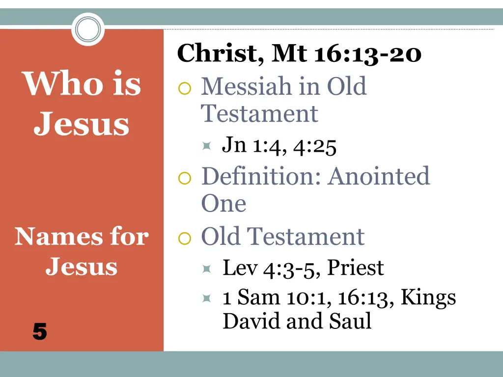 christ mt 16 13 20 messiah in old testament