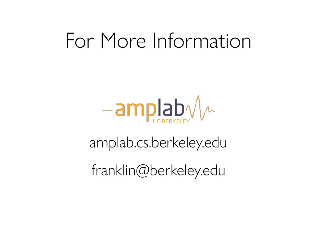 for more information