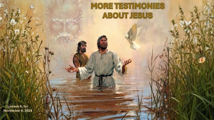 more testimonies about jesus