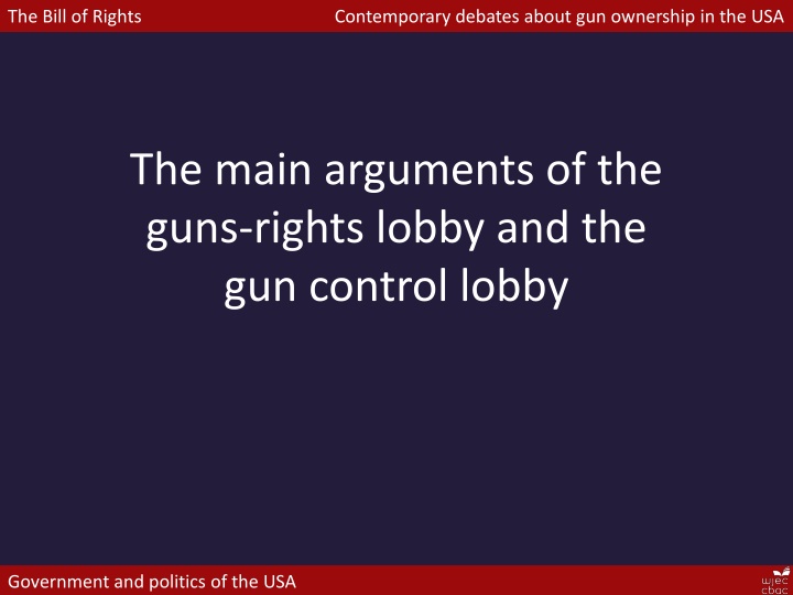 the bill of rights