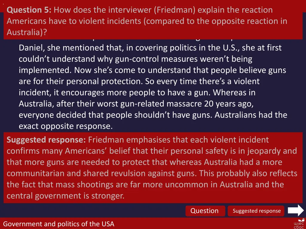 the bill of rights question 5 how does