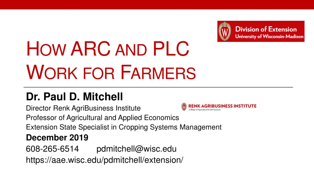 h ow arc and plc w ork for f armers 1