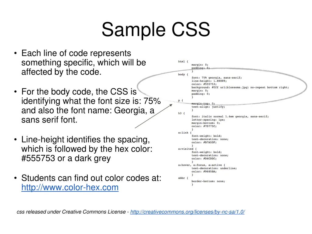 sample css 1