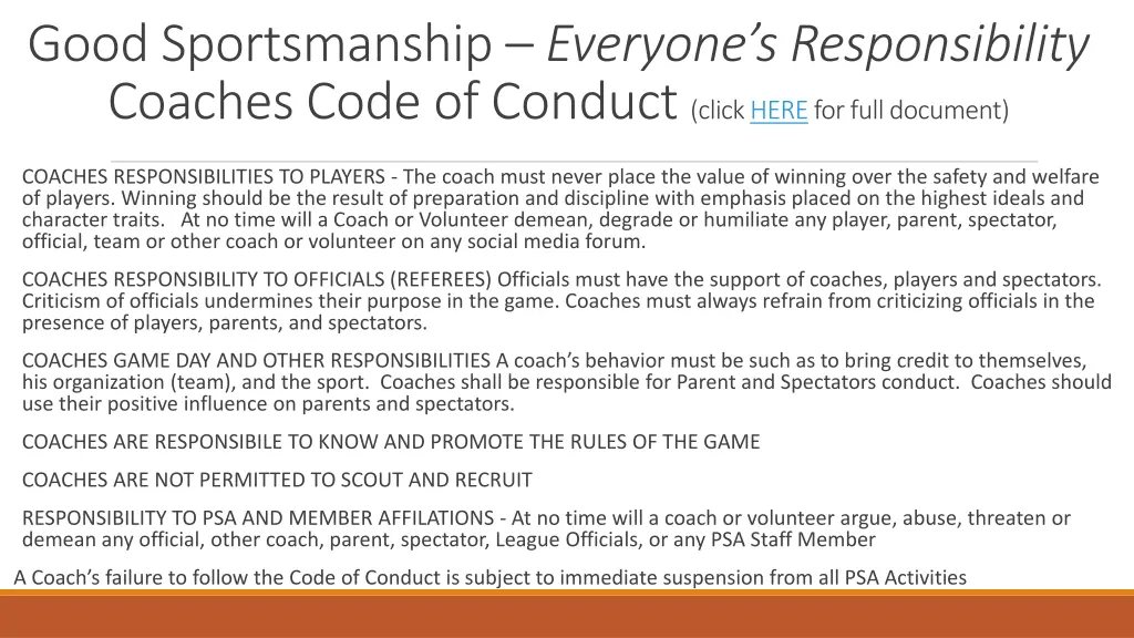 good sportsmanship everyone s responsibility