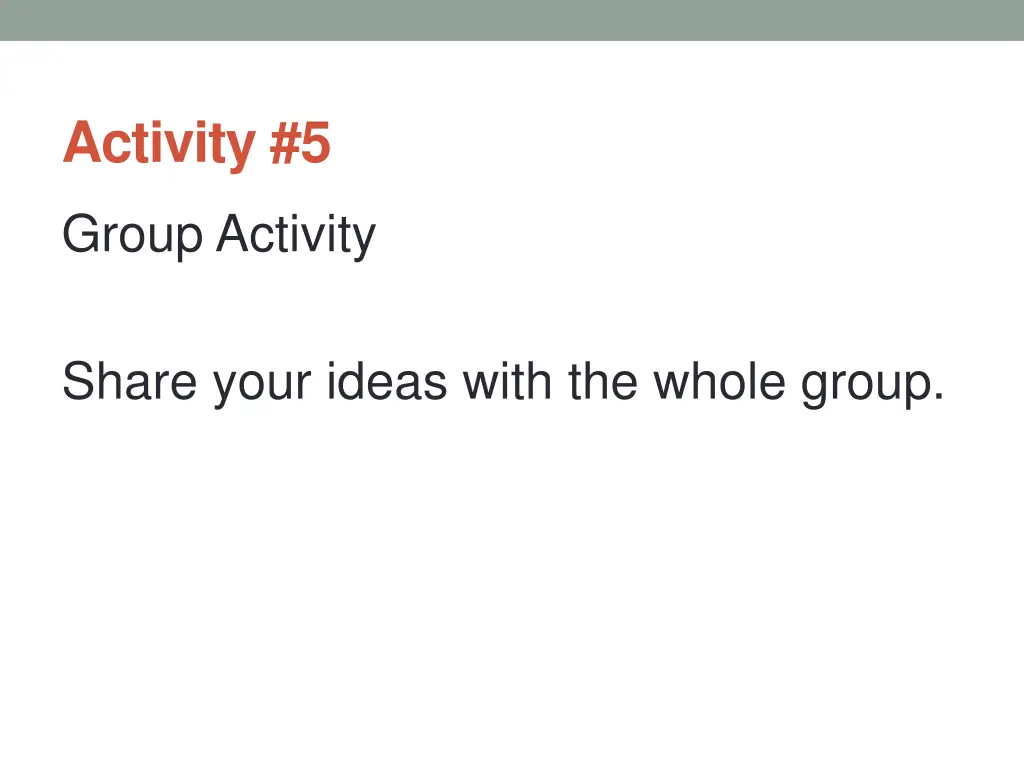 activity 5