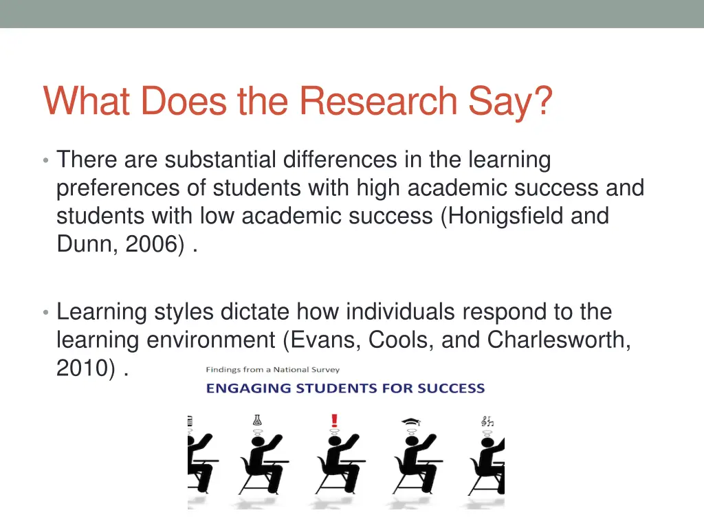 what does the research say 2