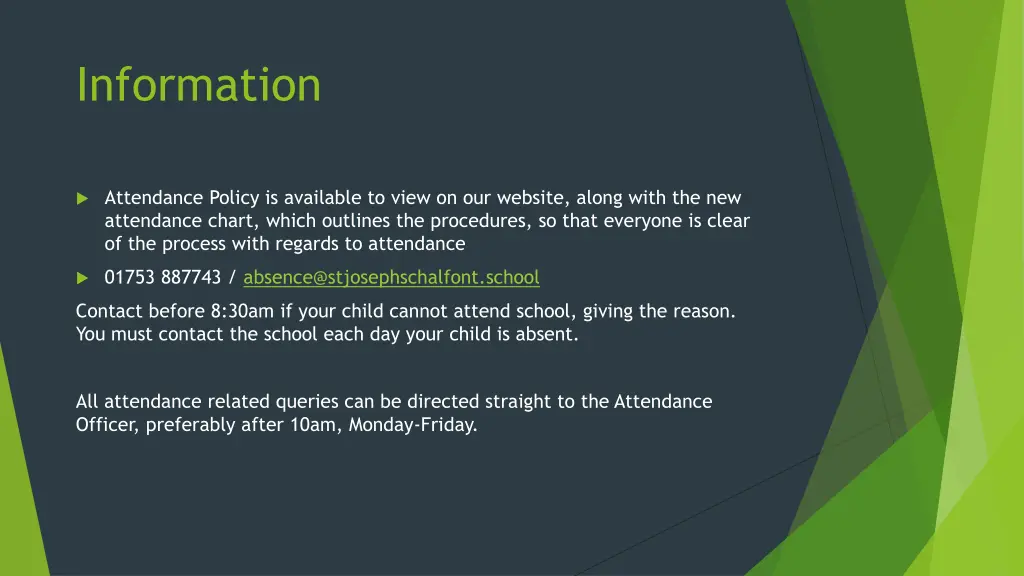 information