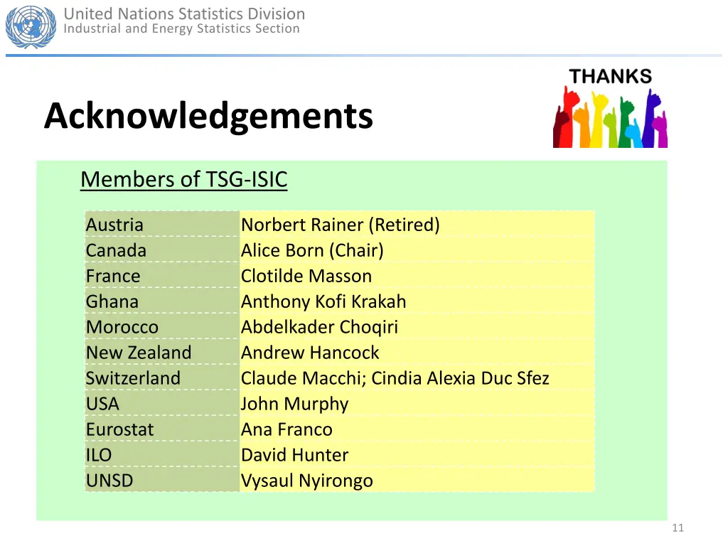 united nations statistics division industrial 10