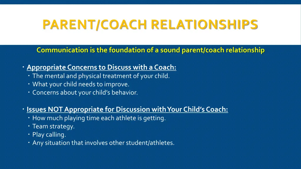 parent coach relationships 1