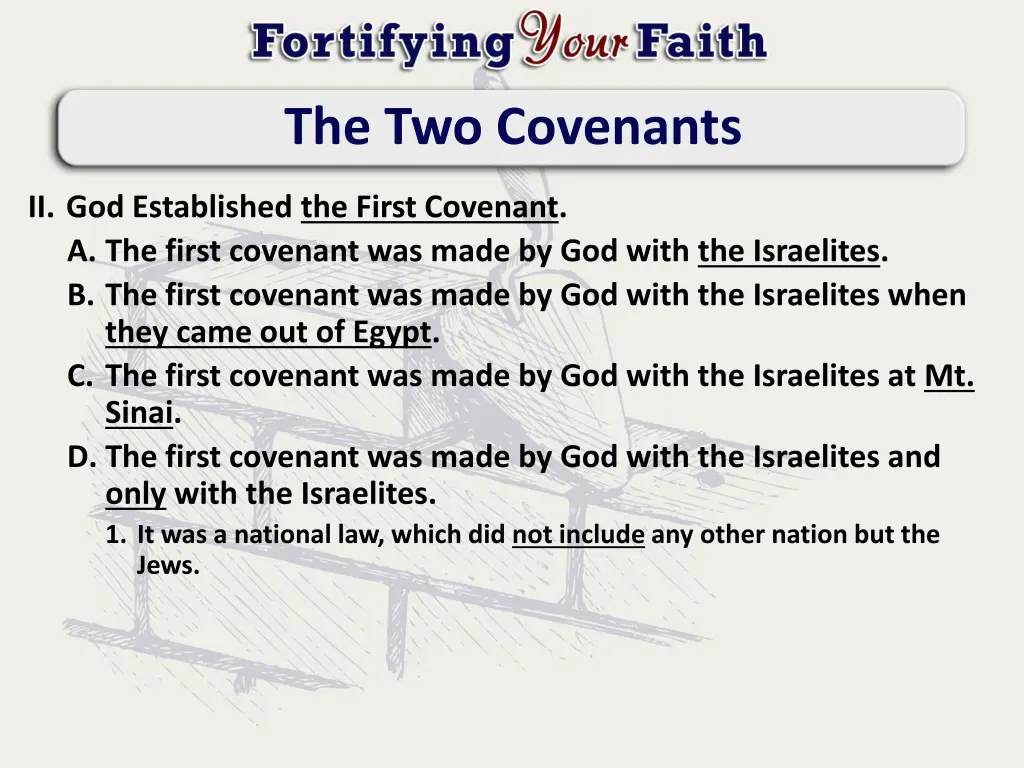 the two covenants 1
