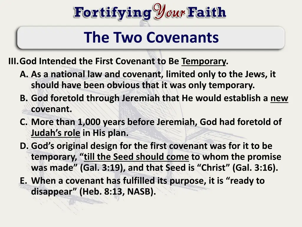 the two covenants 2