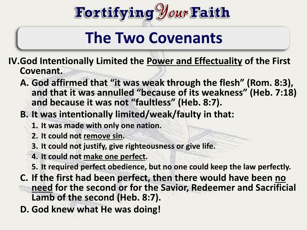 the two covenants 3