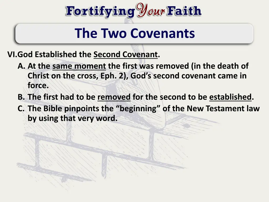 the two covenants 6