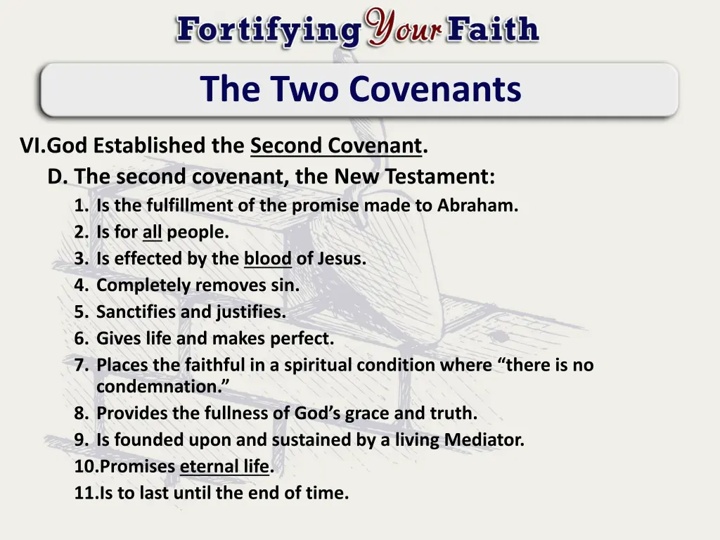 the two covenants 7