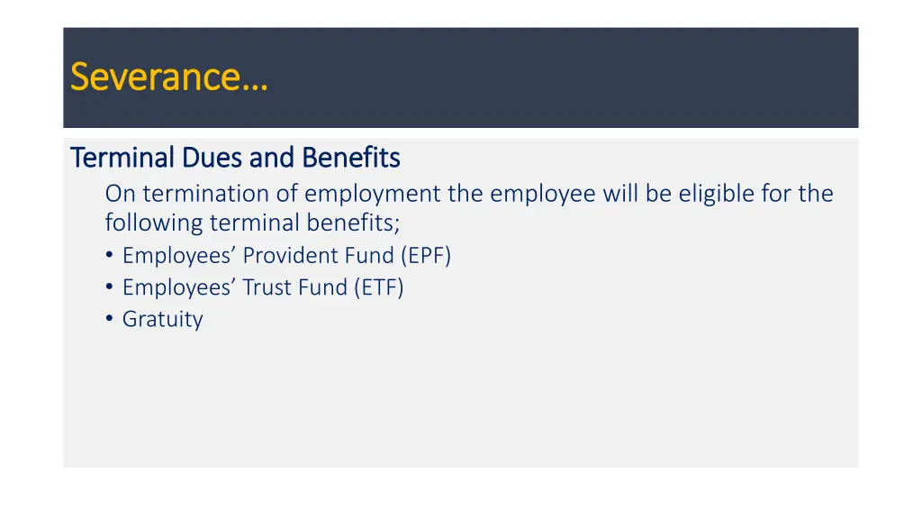 severance severance 12
