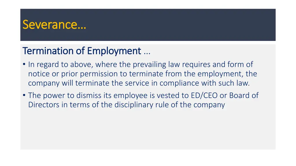 severance severance 9