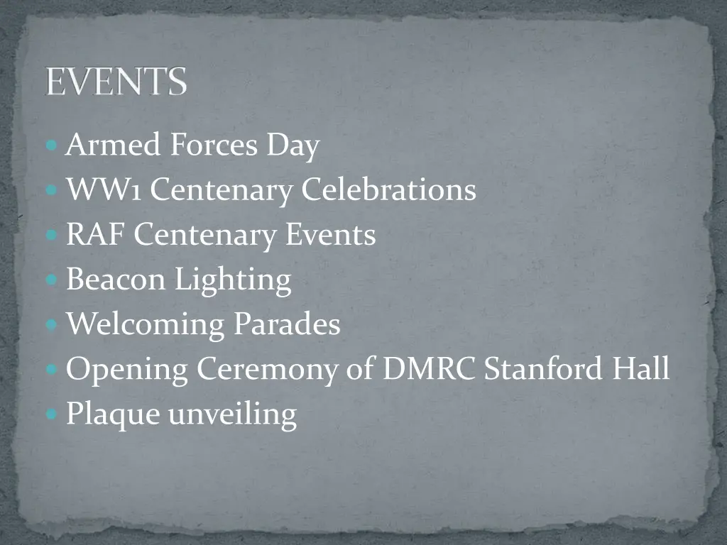 events
